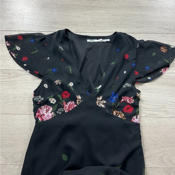 Urban Outfitters Kimchi Blue Floral Print Midi Dress - Picture 7 of 16